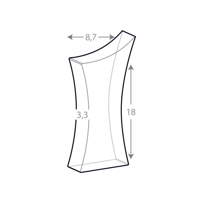 Trofeo in Vetro Elégant