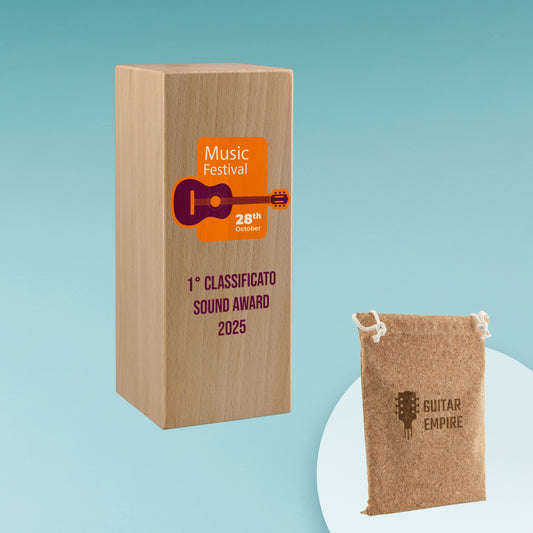 Trofeo Bloc Verticale Grande in Legno