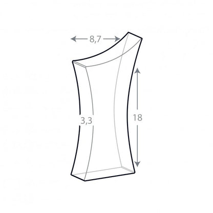 Trofeo in Vetro Elégant